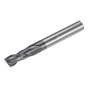 uxcell End Mill 3/8" x 15/16" 2 Flutes Spiral Helical Groove Tungsten Steel Straight Shank CNC Milling Bits