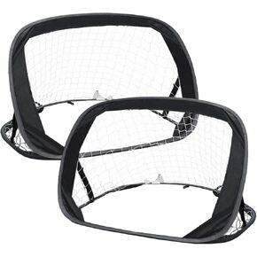 Soccer Goal Net,Pop Up Soccer Goal Set,Pop Up Soccer Goals Net Set of 2,Mini Soccer Goal Net,Indoor Outdoor Backyard Soccer Goal with Carry Bag,Portable Soccer Goal Net in Kuwait