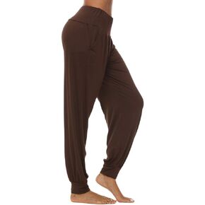 AvaCostume Women's Loose Yoga Harem Workout Pants with Pockets