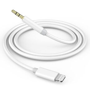 2 Pack Aux Cord for iPhone 15, USB Type C to 3.5mm Headphone Jack Aux Audio Cable for Car Home Stereo Headphone Speaker Compatible with iPhone 15/15 Plus/15 Pro/15 Pro Max, Galaxy S24 S23 S22 Ultra