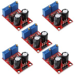 Create idea 5pcs NE555 Duty Cycle Pulse Frequency Square Wave Signal Generator Adjustable Motor Module 31x22x1.5mm for Driving Motor Experimental Development