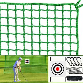 Golf Practice Net - Golf Hitting Net with Target Cloth as Ball Batting Net for Outdoor & Indoor, Heavy Duty Nylon Sports Barrier Netting as Soccer in Saudi Arabia