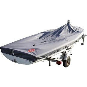 Taylor Made® Club 420 Sailboat Mast Up Tented Cover, Grey
