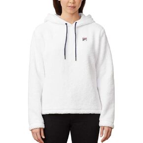 Fila Womens Josephine Sherpa Crop Hoodie