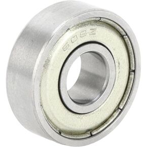 ACROPIX 608ZZ Deep Groove Ball Bearings Lubricated Bearings Double Metal Seal 8x22x7mm Silver Tone