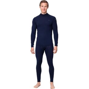 مجموعة ملابس داخلية حرارية للرجال من DANISH ENDURANCE من ميرينو للبرد الشديد، سراويل طويلة للرجال، درجات حرارة شتوية برقبة وهمية in Kuwait