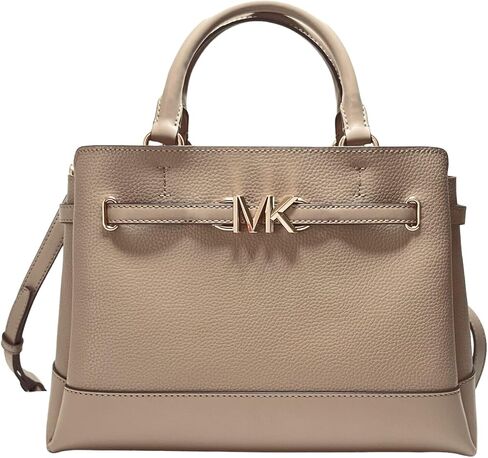 MICHAEL KORS Large Belted Satchel with Crossbody Strap (denim) in Saudi Arabia