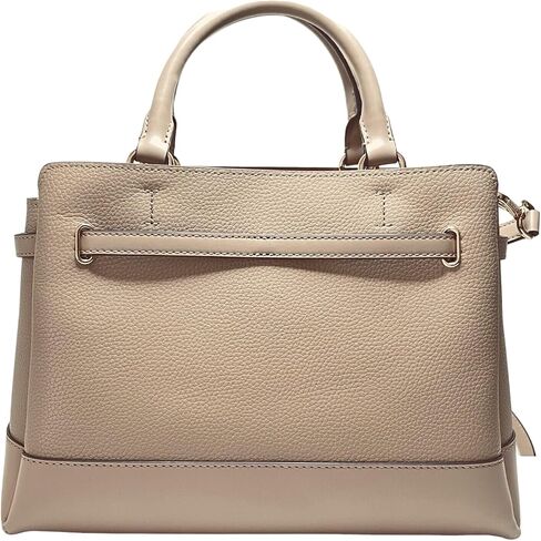 MICHAEL KORS Large Belted Satchel with Crossbody Strap (denim) in Saudi Arabia