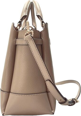MICHAEL KORS Large Belted Satchel with Crossbody Strap (denim) in Saudi Arabia