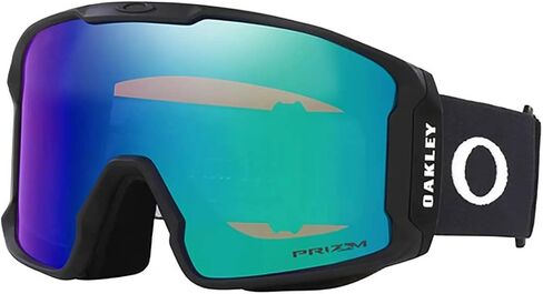 Oakley Line Miner M Snow Goggles Matte Black with Prizm Argon Iridium Lens + Case in Saudi Arabia
