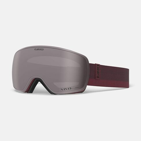 Giro Agent Adult Snow Goggles - Ox Red Loop Strap with Vivid Onyx/Vivid Infrared Lenses (2021) in Saudi Arabia