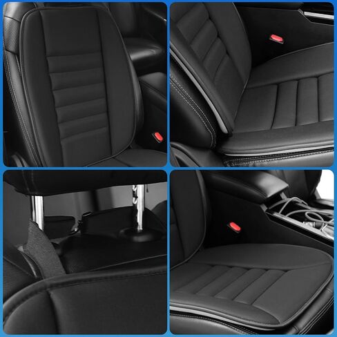 Big Ant Car Seat Cushion Pad Memory Foam Seat Cushion,Full Memory Foam Cushion Comfort Seat Protector for Car Office Home Use,Black in Saudi Arabia