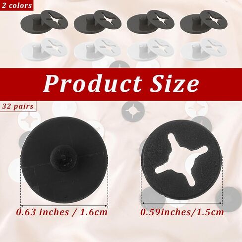 32 Pcs Running Bib Button Runner Race Number Holder Buckle Marathon Bib Fastener Clip Fixing System for Triathlon Cycling Track Skating Field Events Accessories in Saudi Arabia