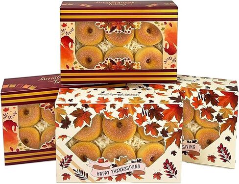 qiqee 50Pcs Pink Cookie Box with Window 9x6x2.5 inch Pastry Macaron Bakery Box For Packaging in Saudi Arabia