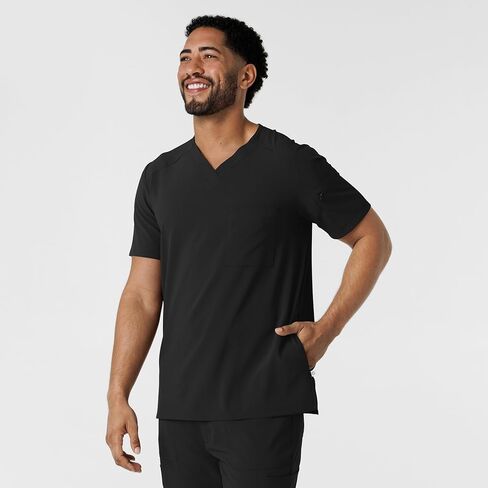 Wink Men's V-Neck 5 Pocket Scrub Top in Saudi Arabia