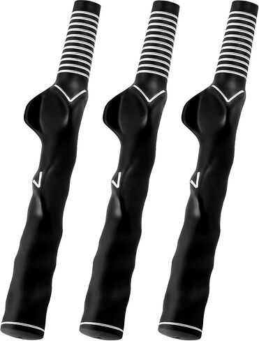 Golf Grip Trainer, Right-Hand Golf Training Club Grip, Golf Swing Training Aid for Men/Women, Black in Saudi Arabia