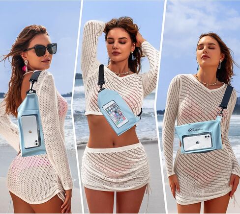Fanny Pack for Women Men Mini Crossbody Sling Bag Chest Bag Fanny Pack Waist Bag with Adjustable Strap Lightweight Belt Bag for Running Travel Sports Hiking -Blue in Saudi Arabia