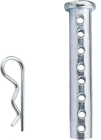 4-20Pack Multi-Hole Porous Eye Pins Clevis Pins Adjustable Clevis Pins kit, Fastener for Farming Machine Air Cool Diesel Engine Accessories (M10, 8) in Saudi Arabia