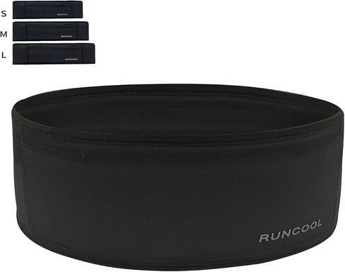 Sports Running Belt Waist Pouch Belt Bag All Phone Compatible Anti-slip Zipperless Design Elastic Storage Bag for Runners, Fitness, Exercise and Gym Workouts (Small) in Saudi Arabia