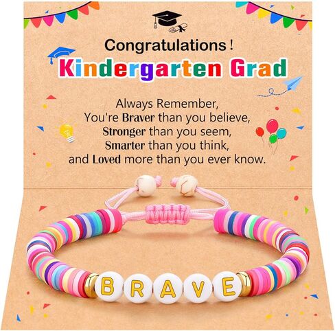 UPROMI مرحلة ما قبل المدرسة/رياض الأطفال/الصف الخامس/الصف الثامن هدايا التخرج للفتيات فئة 2024 سوار التخرج in Kuwait