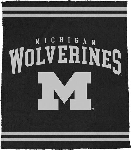 Pegasus Sports Officially Licensed NCAA Midnight Logo Cozy Knit Blanket in Kuwait