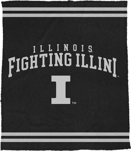 Pegasus Sports Officially Licensed NCAA Midnight Logo Cozy Knit Blanket in Kuwait