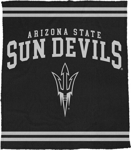 Pegasus Sports Officially Licensed NCAA Midnight Logo Cozy Knit Blanket in Kuwait