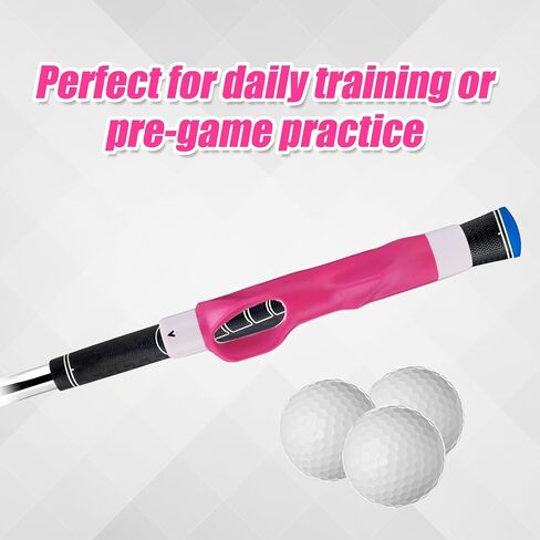 Golf Grip Trainer, Anti-Slip Golf Swing Trainer Practice Aid Accessories for Improving Hand Positioning on Golf Club for Beginner Learn Correct Grip Posture in Saudi Arabia