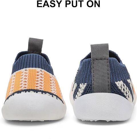 حذاء مشي للأطفال الأولاد والبنات حذاء رياضي للأطفال الصغار غير قابل للانزلاق 6 9 12 15 18 24 شهرًا in Kuwait
