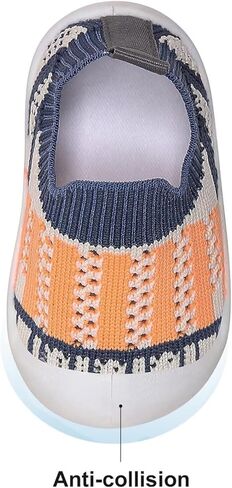 حذاء مشي للأطفال الأولاد والبنات حذاء رياضي للأطفال الصغار غير قابل للانزلاق 6 9 12 15 18 24 شهرًا in Kuwait