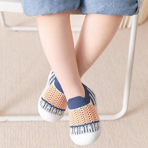 حذاء مشي للأطفال الأولاد والبنات حذاء رياضي للأطفال الصغار غير قابل للانزلاق 6 9 12 15 18 24 شهرًا in Kuwait