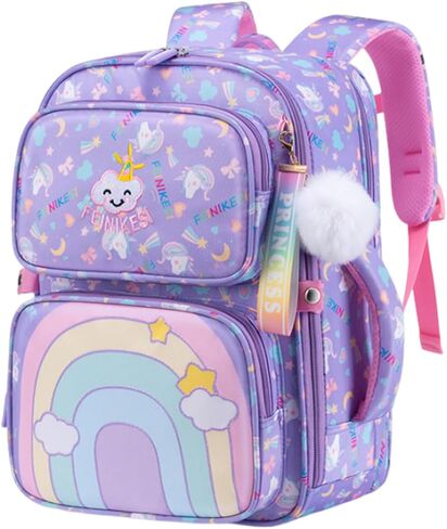 Kids Backpack for Girls School Bags Middle School Primary Over 3 Years Old in Saudi Arabia