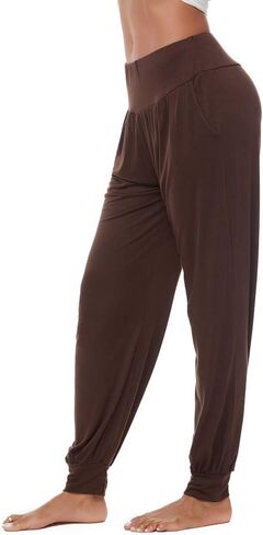 AvaCostume Women's Loose Yoga Harem Workout Pants with Pockets in Saudi Arabia
