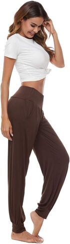 AvaCostume Women's Loose Yoga Harem Workout Pants with Pockets in Saudi Arabia