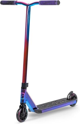 Sullivan Antic V2 Pro Scooter Aurora - سكوتر حيلة للأطفال مع سطح ألومنيوم متين 6061، وعجلات عالية الارتداد 110 مم، ولمسة نهائية ملونة أنيقة - مثالية لحدائق التزلج والجري المدرسية! in Saudi Arabia