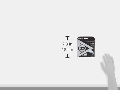 Dunlop Explosive Tour Tennis String, Silver in Saudi Arabia