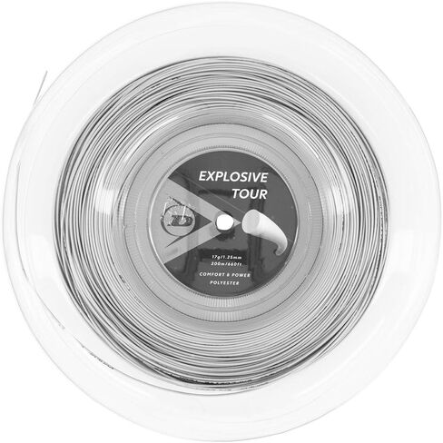 Dunlop Explosive Tour Tennis String, Silver in Saudi Arabia