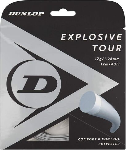 Dunlop Explosive Tour Tennis String, Silver in Saudi Arabia
