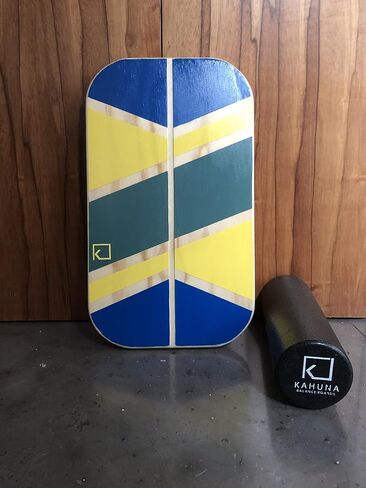 “Kids" Model Balance Board (Small) Handmade in Mexico from pine plywood, ideal for beginners. Balancing Board to Sculpt & Build Core Stability - Exercise Equipment in Saudi Arabia