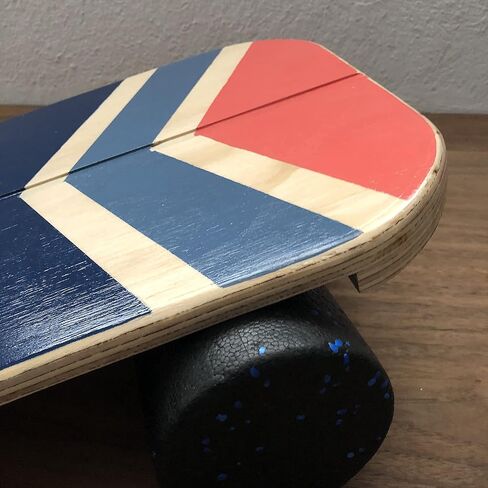 “Kids" Model Balance Board (Small) Handmade in Mexico from pine plywood, ideal for beginners. Balancing Board to Sculpt & Build Core Stability - Exercise Equipment in Saudi Arabia