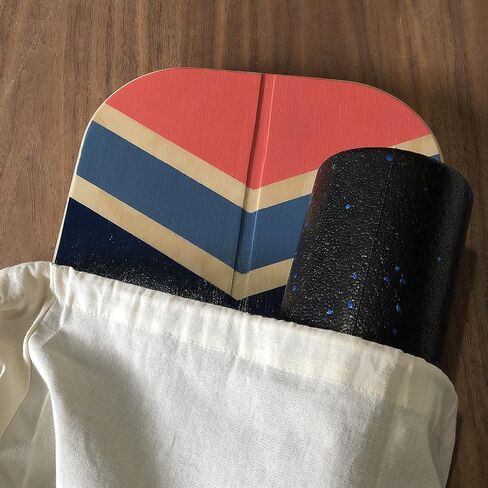 “Kids" Model Balance Board (Small) Handmade in Mexico from pine plywood, ideal for beginners. Balancing Board to Sculpt & Build Core Stability - Exercise Equipment in Saudi Arabia