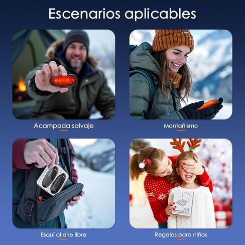 Hand Warmers Rechargeable 2 Pack, 14000mAh Electric Hand Warmers with Charging Case, Reusable USB Pocket Heater for Hunting, Outdoors, Camping, Golf, for Women, Men, Kids in Saudi Arabia