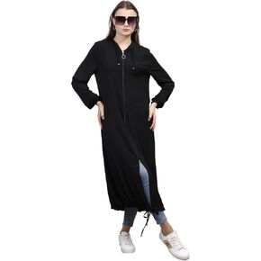 Hoodies for Women Long Sweatshirts | Full Zip Up Hoodie Jacket Womens Fleece Sweatshirt Hooded Cardigan