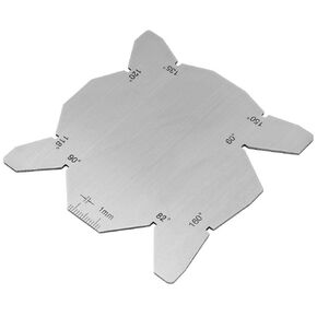 High Hardness with a Case Drill Bit Angle Gage, Drill Bits Angle Gauge, for Chisels Sharpening Measurement for Table Saw