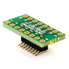 (Qty 2) Proto Advantage DIP300-SOIC-16N DIP-16 (0.3" Width, 0.1" Pitch) to SOIC-16 Narrow (1.27mm Pitch, 150/200 mil Body) Adapter