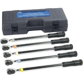 OTC Tools 5776 5 Piece Preset Torque Wrench Set