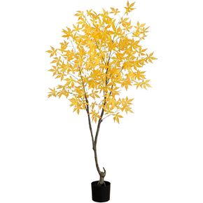 Nearly Natural 5ft. Autumn Maple Artificial Fall Tree