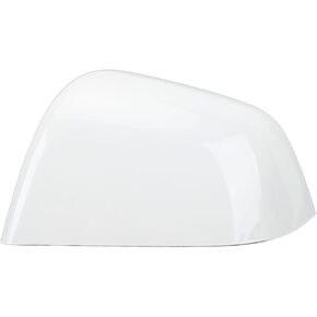 White Side Mirror Cover for Model Series, Pearl White Side Mirror Cover Exterior Rearview Mirror Cover Replacement for 2020‑2023 (Right (1495594‑00‑a))