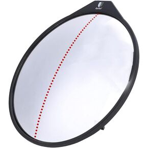 VGEBY Training Mirror, Adjustable Angle Convex Swing Trainer Practice Acrylic Stainless Stand Mirror Stuff Swing Mirror Mirror