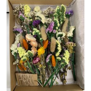 Dried Organic Wildflower DIY Craft kit with preserved wildflowers and twine to create your own bouquet, jewelry, soap making, epoxy use,etc. in Saudi Arabia